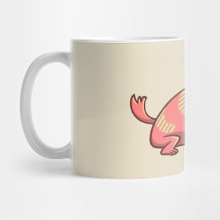 Angry Red Dog Monster Mug